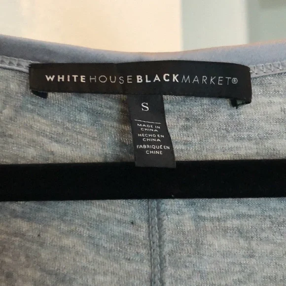 WHBM Metallic Scoop Neck Tank - Picture 5 of 8